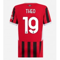 Ženski Nogometni dresi AC Milan Theo Hernandez #19 Domači 2024-25 Kratek Rokav